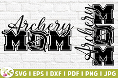 Archery Mom SVG, Archery Mom PNG, Bow and Arrow Kids Sports Product Image 1