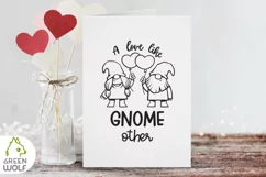 Couple gnomes svg Valentine gnome svg Gnome couple svg file Product Image 5