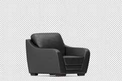 Isometric Arm Chair 3D isolated render Product Image 1