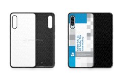 Galaxy A90 5G 2019 2d Rubber Flex Case Design Mockup Product Image 1