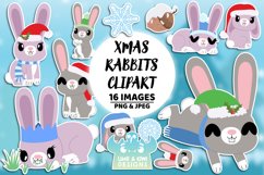 Christmas Animals Clipart Bundle 1 - Lime and Kiwi Designs Product Image 2