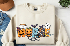 Nurse Halloween Png, Cute Spooky Nurse Shirt Design Product Image 2