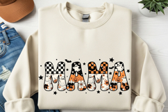 Halloween mama PNG, Funny Halloween Mom Png, ghost floral Pn Product Image 2