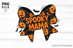 Halloween Spooky Mama, Mom Life,Ghost,Cute Ghost,Happy Hall Product Image 1