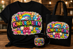 Kindergarten PNG | Kindergarten Back to School Sublimation D Product Image 1