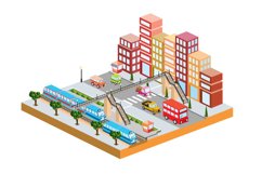 Isometric City Vector Product Image 3