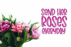 Love Hearts - A marker font with love hearts - Free Font Of The Week Product Image 2