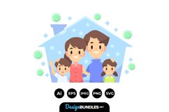 Family Protected from the virus Product Image 1