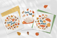 Cozy Autumn Clipart Vector and PNG Product Image 8