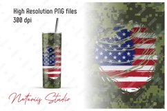 Camouflage Seamless Pattern for 20oz SKINNY TUMBLER. Product Image 2