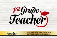Teacher SVG PNG EPS DXF Files for Cutting and Printing Product Image 6