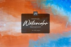 Hand Painted Watercolor Background Product Image 1