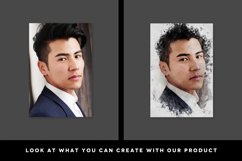 Watercolor Portrait - Creative Photoshop Template Product Image 2