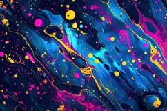 Abstract Art with Colorful Paints Background Wallpaper Product Image 1