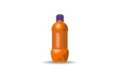Soda Bottle with Cap Product Image 1