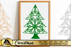 Christmas SVG PNG EPS DXF Files For Cutting and Printing Product Image 1