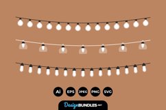 String Light Clipart Product Image 1