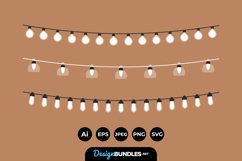 String Light Clipart Product Image 1