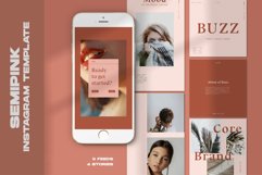 Semipink Instaram Templates Product Image 1