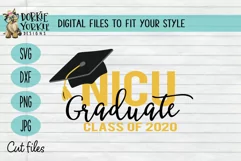 NICU Graduate 2020 - preemie, infant, neonatal - SVG Cut Product Image 1