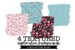 4 Textured Backgrounds - Sublimation Background Product Image 1