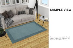 3 Types of Carpets & Floor in Living Room Mockup Set Product Image 9