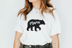 Mama bear svg Mama svg Mama bear png Grizzly bear svg Product Image 5