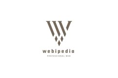 Webipedia Letter W Logo Product Image 1