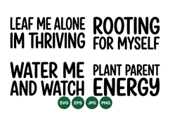 Hand Lettered Plant Parent Quote Svg Design Product Image 1