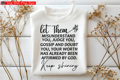 Positive Saying Shirt, Mental Health Saying Quote Product Image 3