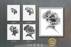 Lovely Mom Layered Papercut 3D Product Image 1