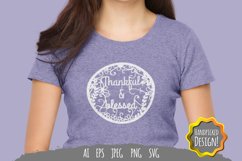 Thankful & Blessed SVG Product Image 2
