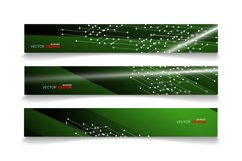 set banner abstract background . vector editable Product Image 1