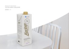 1l Milk Carton 5 Mock-Ups files Product Image 2