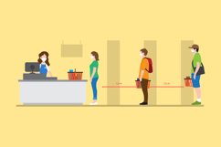 Social Distancing Illustrations Product Image 1