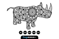 Rhino Mandalas Product Image 1