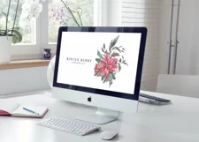Christmas plants clipart. Watercolor greenery eucalyptus Product Image 5