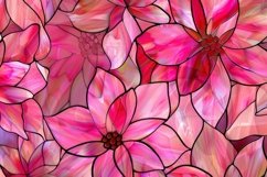 Pink Flowers Background Wallpaper Product Image 1