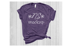 Bella Canvas 3001 Tshirt Mock-up BUNDLE ALL HEATHERS Product Image 17