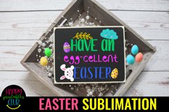Have an Eggcellent Easter Sublimation I Bunny Sublimation Product Image 2