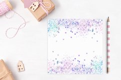 Holographic Confetti Borders Product Image 7