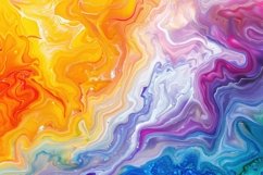 Liquid Multicolored Abstract Background Wallpaper Product Image 1