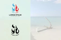 Anchor Ship Cruise Boat Nautical Sea Marine Fire Flame Logo Product Image 3