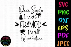 Christmas Quarantine SVG- Christmas Quarantine Ornaments SVG Product Image 2