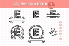 Monogram Letter E Product Image 1