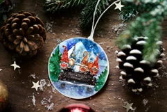 Christmas Gnomes. Christmas Card. Christmas Truck. Product Image 5