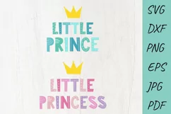 Baby SVG, Little Princess SVG, Little Prince SVG design Product Image 2
