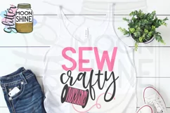 Sew Crafty SVG DXF PNG EPS Cutting Files Product Image 2
