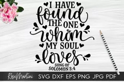 I Have Found The One Whom My Soul Loves Valentines Day Bible Product Image 1