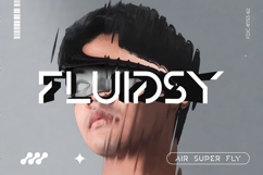 Airfly Futuristic Geometric Bold Display Font for Logos Product Image 3